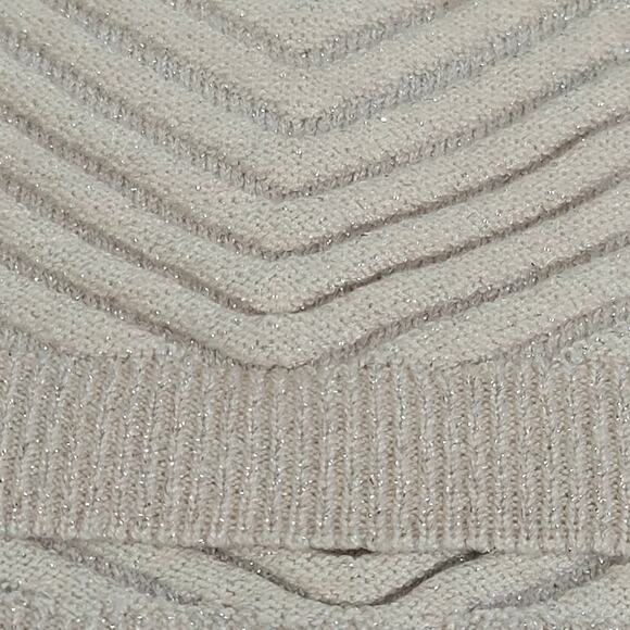Creme Textured Sweater by Red Women's Size L - Picture 3 of 8